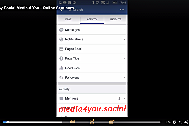How to like a page with a page in Android 1